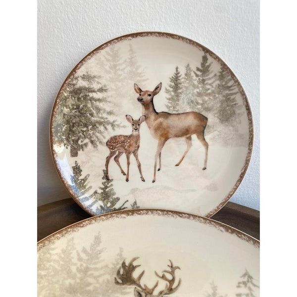 Servizio tavola H&H Magical Deer - 18 pz