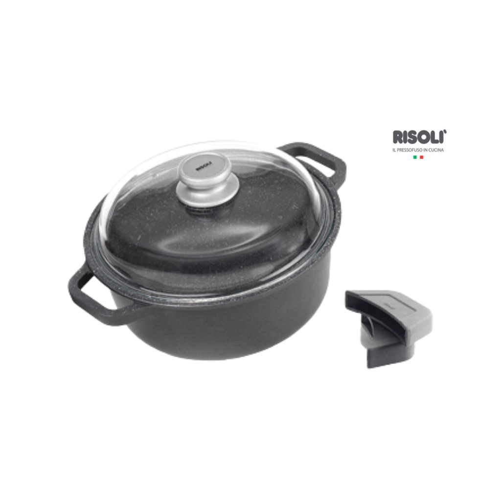 Casseruola Granito Risolì con coperchio - induction – Genetti Articoli  Regalo