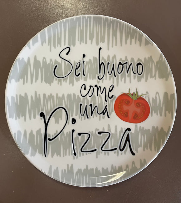 Set 4 piatti pizza Andrea Fontebasso - Cinzia