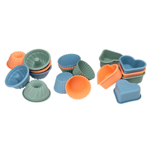 Conf. 18 mini pirottini silicone Lurch