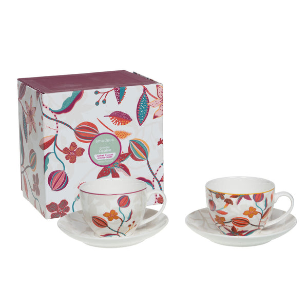 Conf. 2 tazze thè Cades Azalea