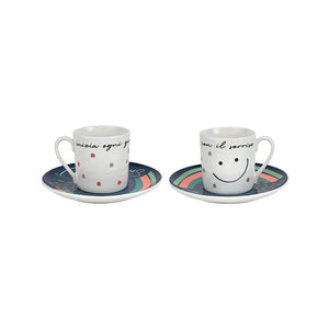 Coppia tazze caffè PositiviTime Wald