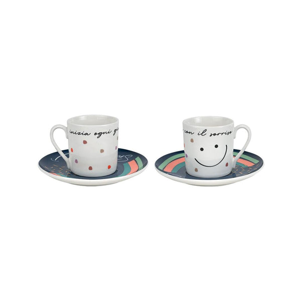 Coppia tazze caffè PositiviTime Wald