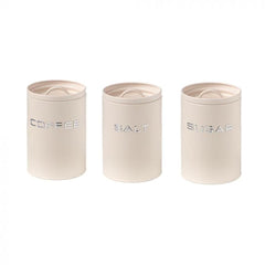 Set 3 barattoli Evviva Vintage - avorio