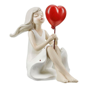 Statua bimba c/ palloncino Gilde