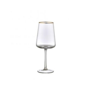 Calice Evviva Reale filo oro - 6 pezzi