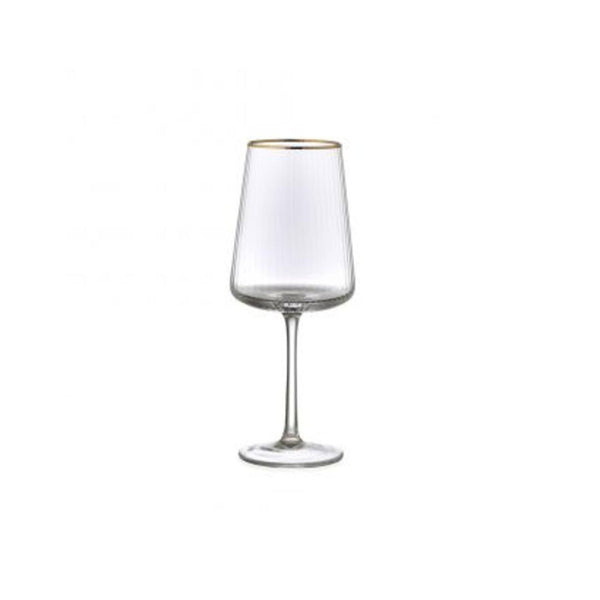 Calice Evviva Reale filo oro - 6 pezzi