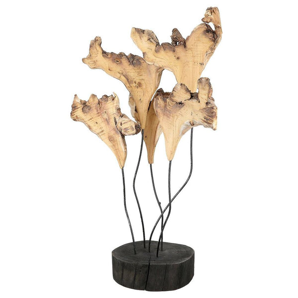 Scultura d'appoggio legno Gilde