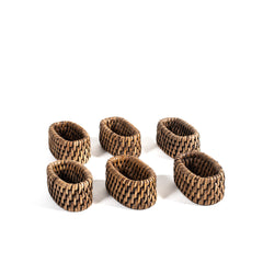 Set 6 lega tovaglioli H&H Rattan naturale