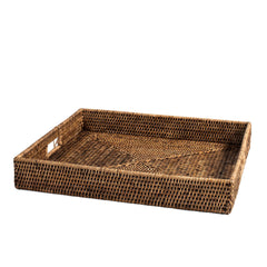 Vassoio quadrato H&H Rattan
