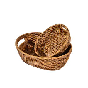 Cestino ovale H&H Rattan