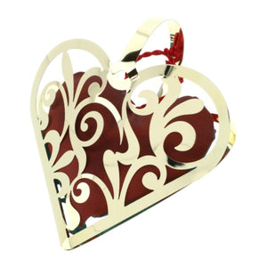 Cuore grande da appendere Hervit - ricciolo