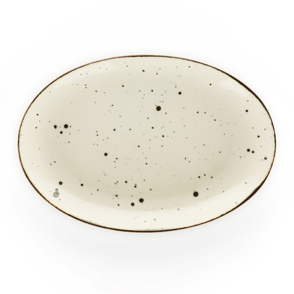 Piatto ovale Weissestal Cottage 38cm - ivory