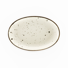 Piatto ovale Weissestal Cottage 31cm - ivory