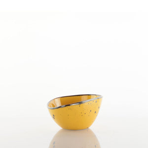 Coppetta Weissestal Cottage Aqua yellow 14cm - 2pz