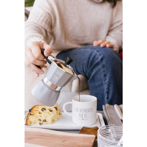 Tazza con vassoio Nuvole di Stoffa - momento