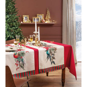 Tovaglia Oca Nera antimacchia - rosso