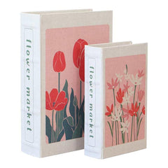 Scatola libro Innovaliving Flower Market