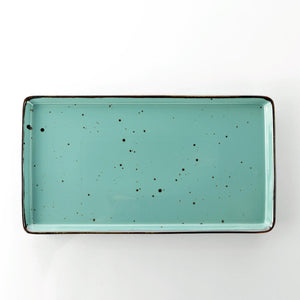 Piatto rettangolare Weissestal Cottage - tiffany