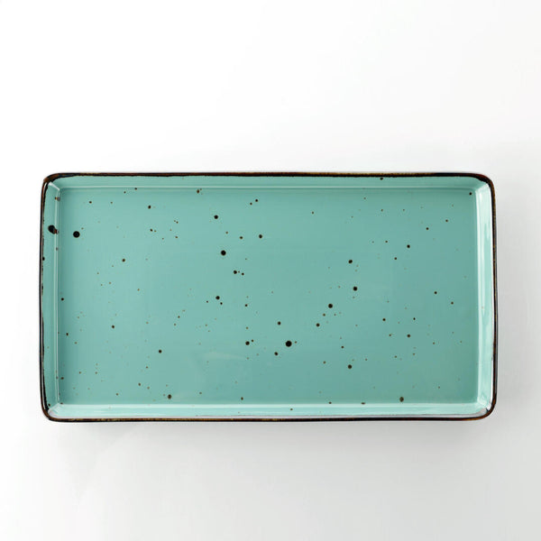 Piatto rettangolare Weissestal Cottage - tiffany