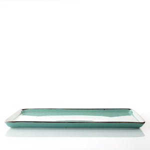 Piatto rettangolare Weissestal Cottage - tiffany