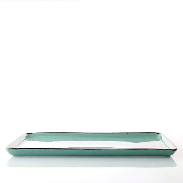 Piatto rettangolare Weissestal Cottage - tiffany