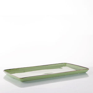 Piatto rettangolare Weissestal Cottage - green