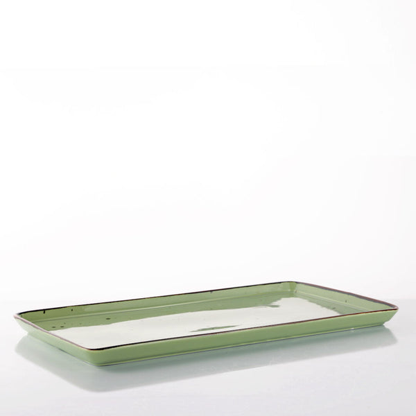 Piatto rettangolare Weissestal Cottage - green