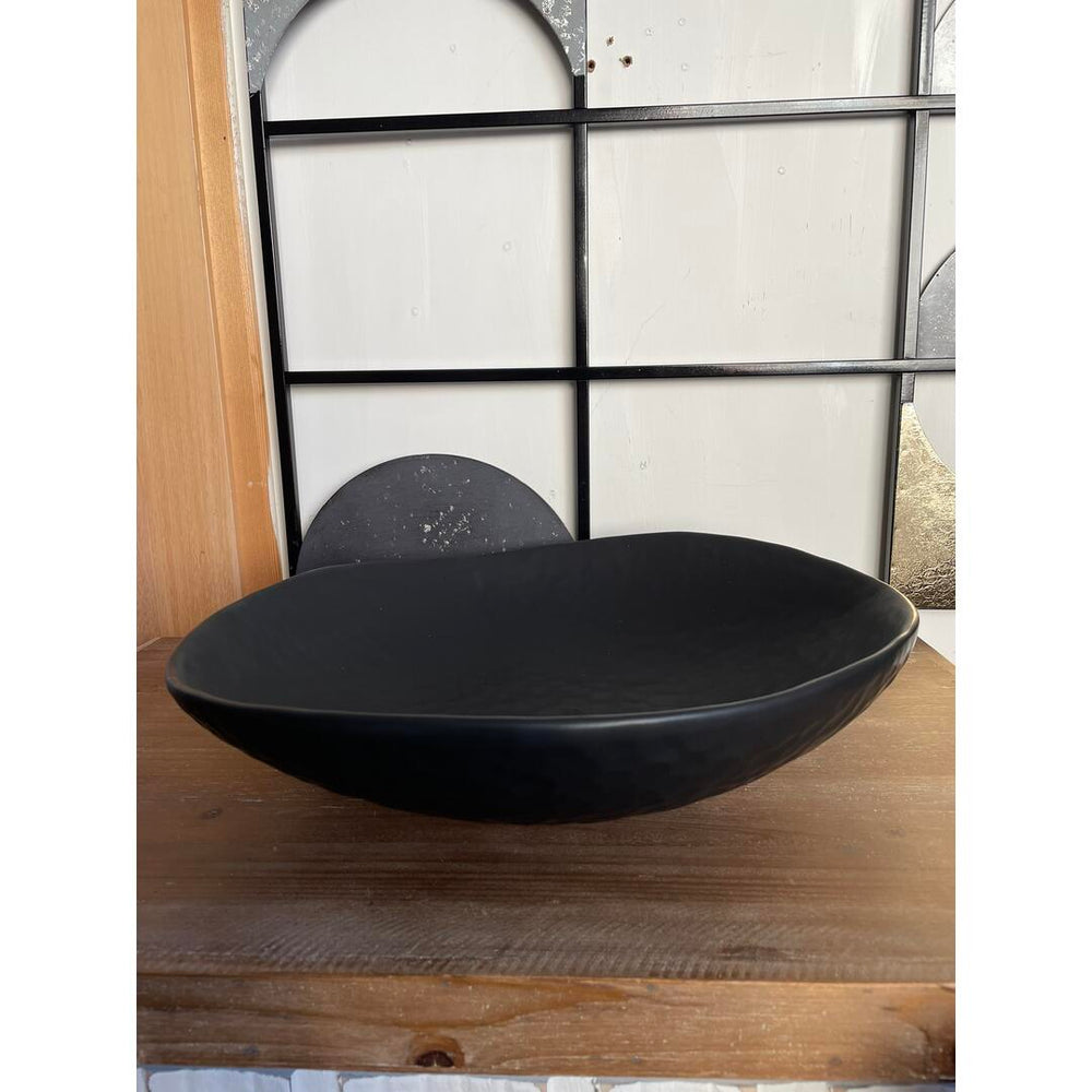 Centrotavola Ceramiche Conte nero