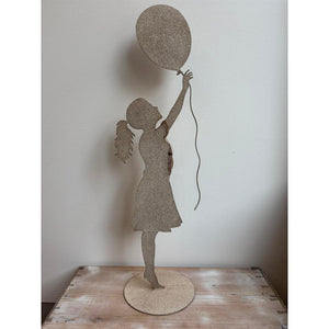 Shilouette con palloncino