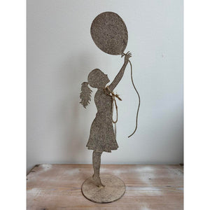 Shilouette con palloncino