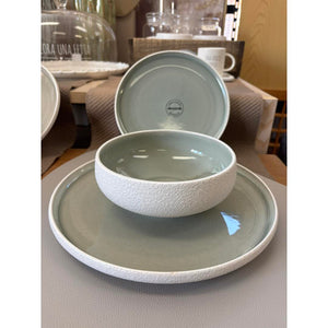 Servizio tavola Evviva Stones verde - 12 pz