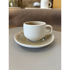 Tazza caffè Evviva Stones tortora - 4 pz