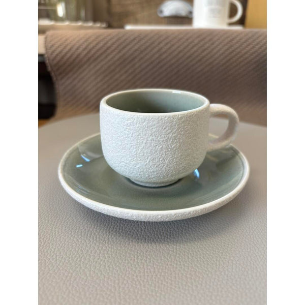 Tazza caffè Evviva Stones verde - 4 pz