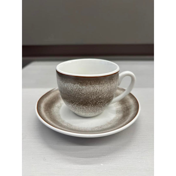 Tazza caffè Evviva Rainbow grigio - 6 pz