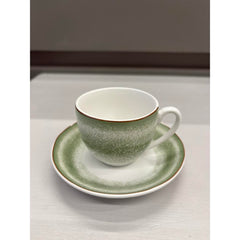 Tazza caffè Evviva Rainbow verde - 6 pz