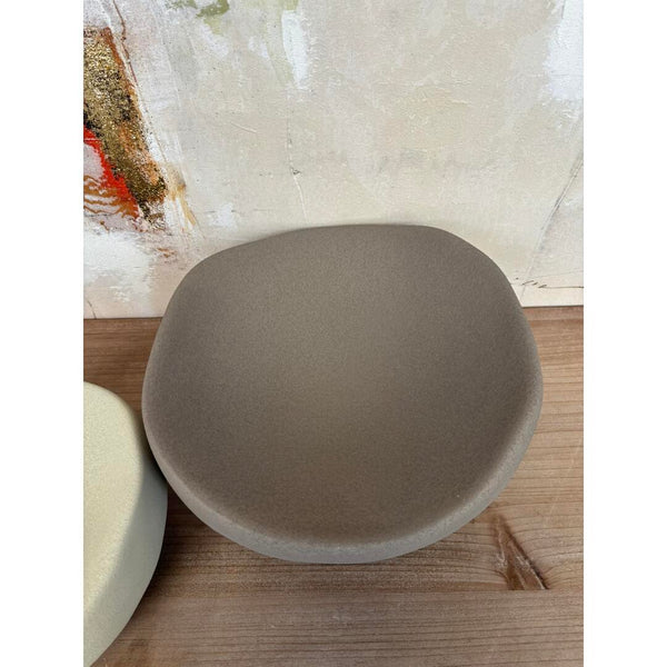 Centrotavola Ceramiche Conte - tortora