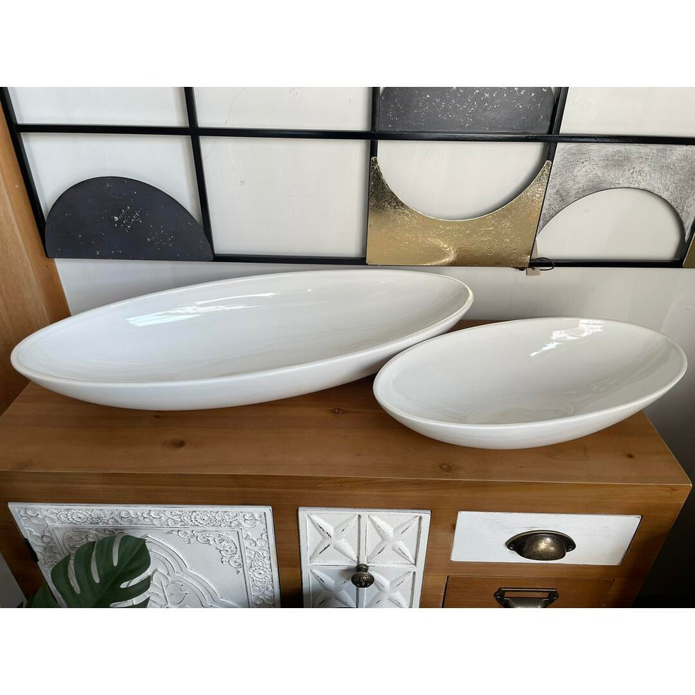 Centrotavola Ceramiche Conte barchetta