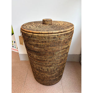 Cesto portabiancheria H&H Rattan naturale