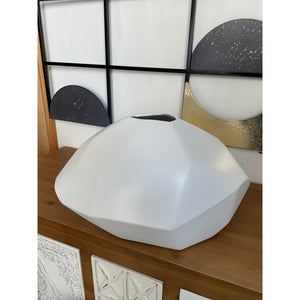 Vaso Ceramiche Conte sfaccettato