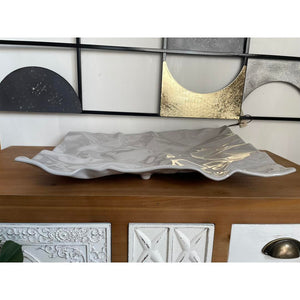 Centrotavola Ceramiche Conte stropicciato