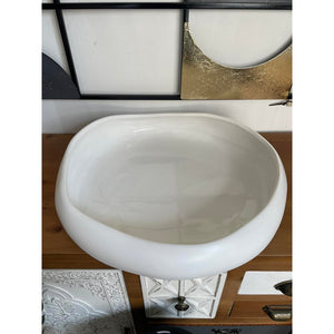 Centrotavola big Ceramiche Conte - bianco