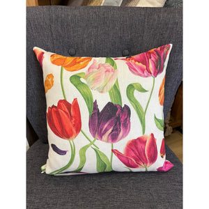 Cuscino quadrato New Diffusion - Tulipani
