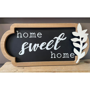 Decorazione da parete Elle Gift targa c/scritta