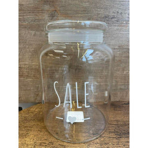 Barattolo vetro Nuvole di Stoffa - Sale