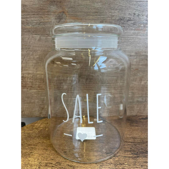 Barattolo vetro Nuvole di Stoffa - Sale