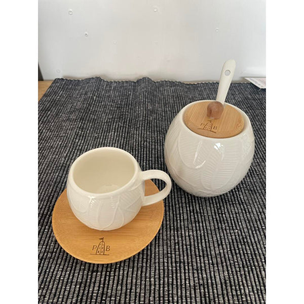 Tazza caffè La Porcellana Bianca Intavola - foglie