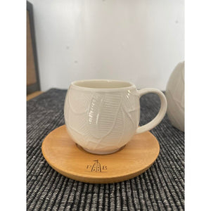 Tazza caffè La Porcellana Bianca Intavola - foglie