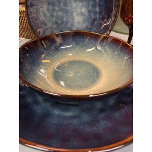 Servizio tavola Excelsa Artisan blu - 12 pz
