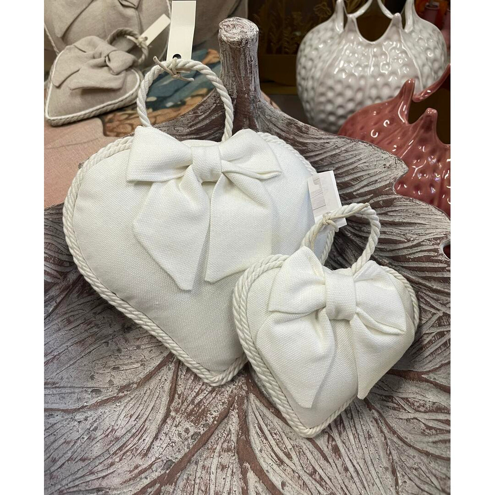 Cuore stoffa New Diffusion - bianco
